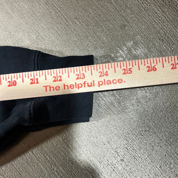 Nike Black Embroidered Swoosh Hoodie Pullover Large - Picture 3 of 6